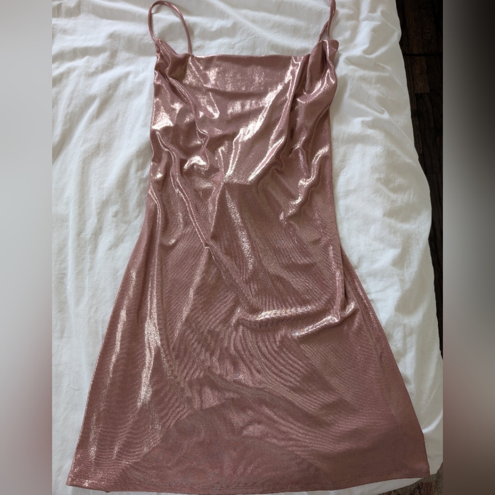 Urban Outfitters  Melody Cowl Neck Mini Dress NWT Size XL